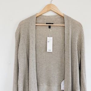 Eileen Fisher Merino Wool Cardigan Sweater